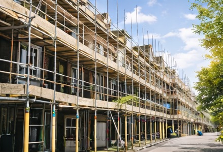 Commercial scaffolding