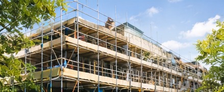 Industrial scaffolding