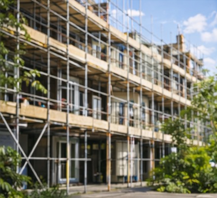 Residential scaffolding